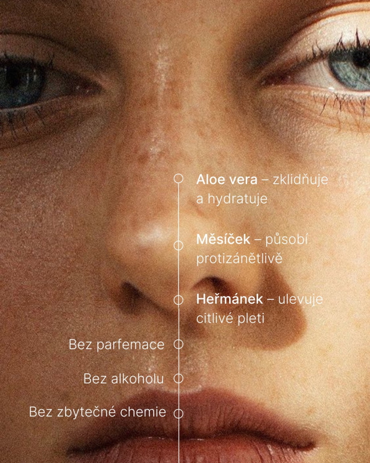 Oční odličovací bylinné sérum - doba spotřeby 11/2025