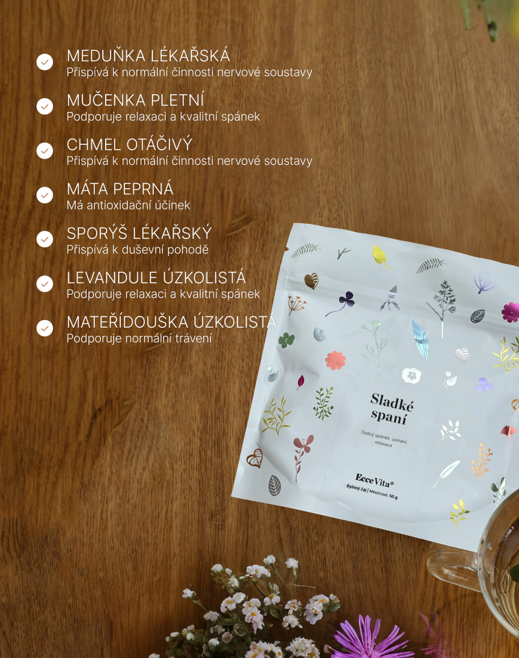 Bylinný čaj Sladké spaní