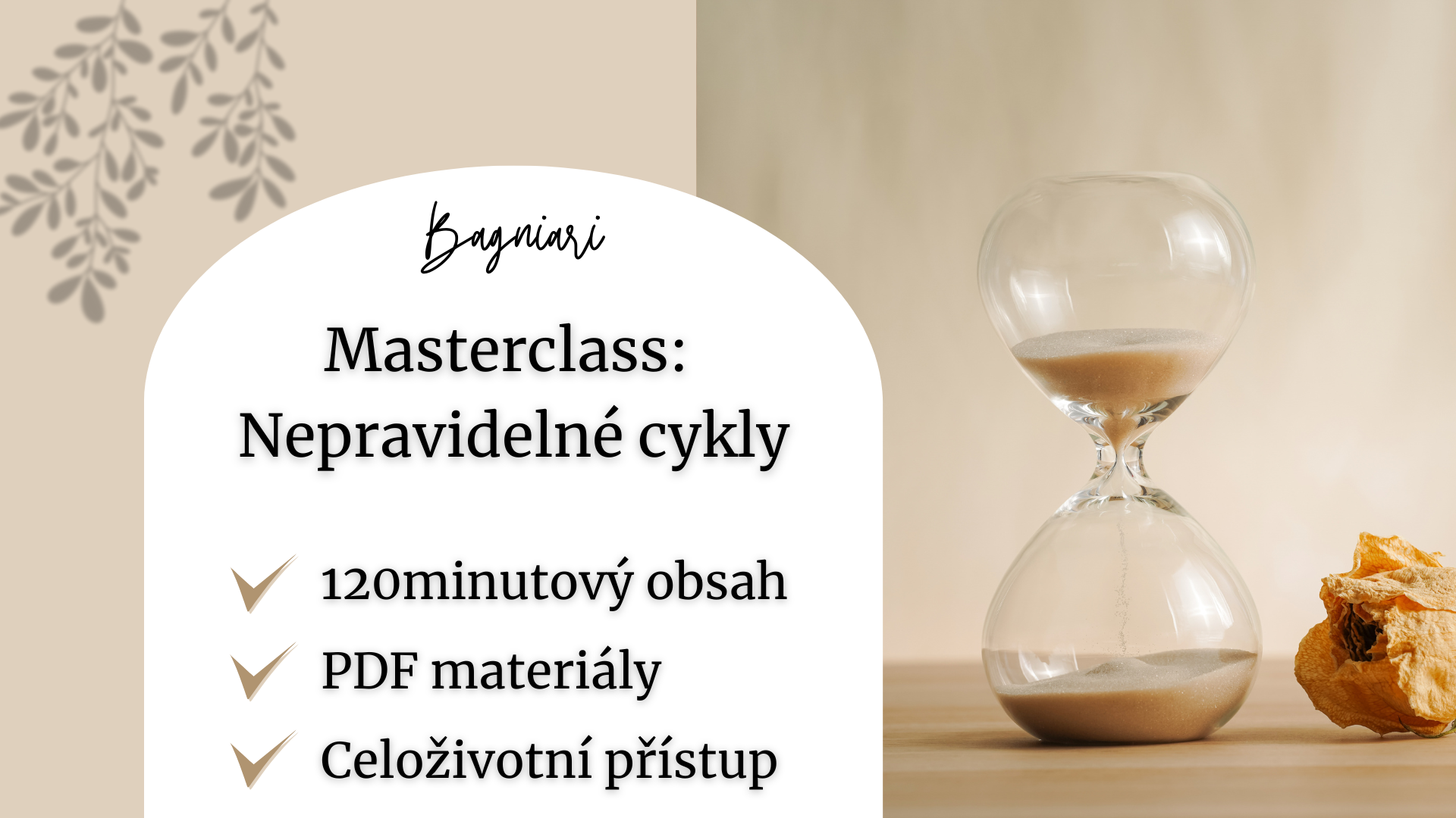 6měsíční Plán Pečuji o sebe – Nepravidelný cyklus
