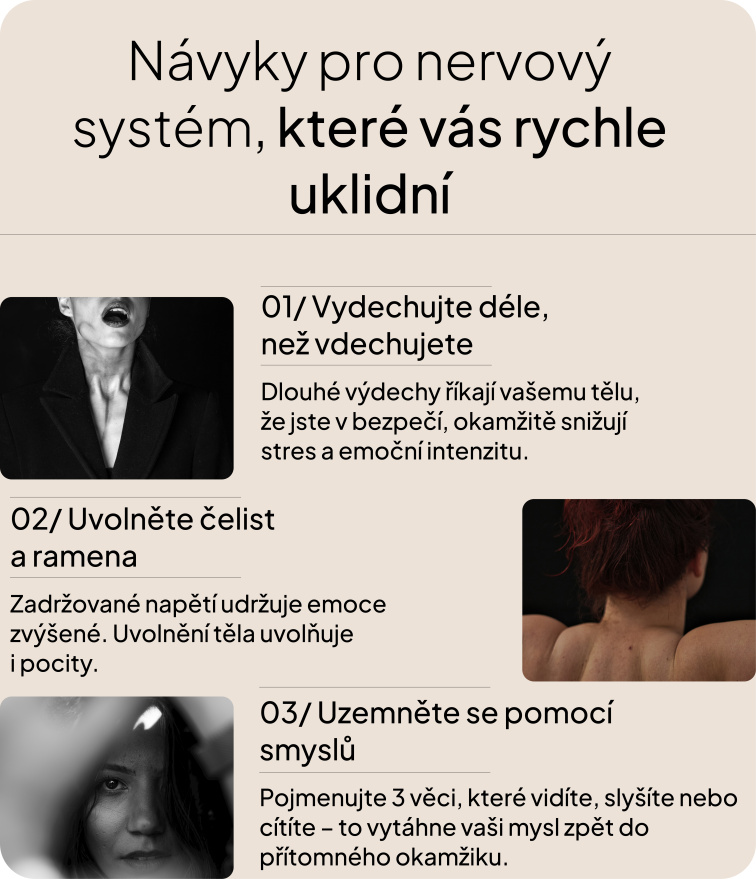 Unavené ještě před začátkem dne? Mluví k vám váš přetížený nervový systém