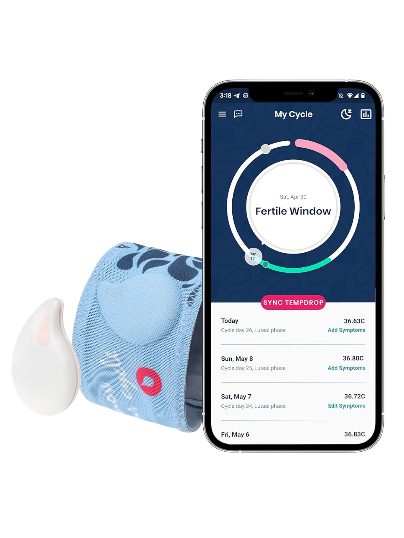 Vědecký průlom: Studie potvrzuje 99% přesnost monitoru plodnosti Tempdrop 2.0