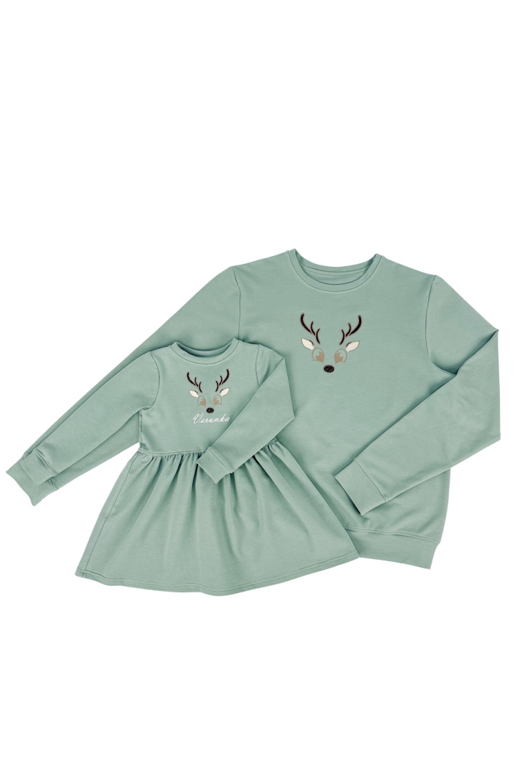 Dámská mikina z biobavlny - perníčky