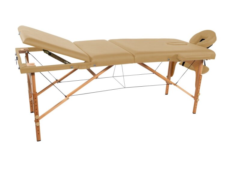 Skládací masážní lehátko MH Star ETL60 - béžové