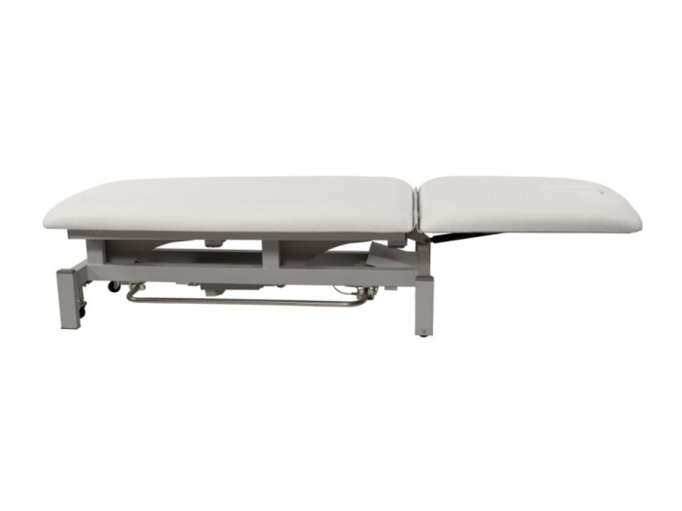 Elektrické lehátko 2301A s konstrukčním ovladačem - 71cm - bílé