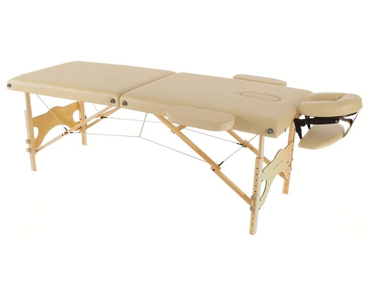 Skládací masážní lehátko MH Star ETF50 - 76cm - béžové