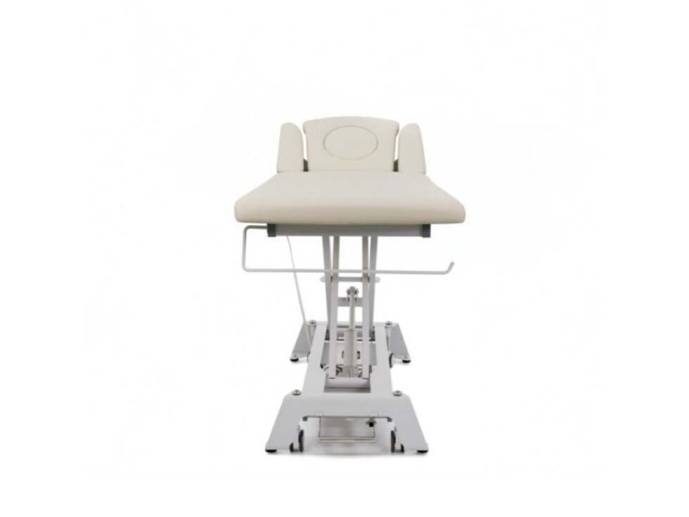 Elektrické lehátko 8414 s ergonomickým obličejovým otvorem - béžové