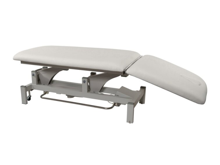 Elektrické lehátko 2301A s konstrukčním ovladačem - 71cm - bílé