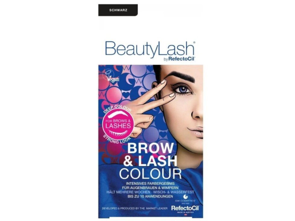 RefectoCil BeautyLash Barva na řasy a obočí černá