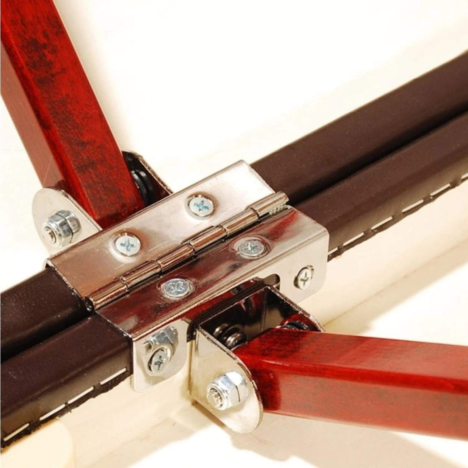 Skládací dřevěné lehátko Monroe LX - béžové