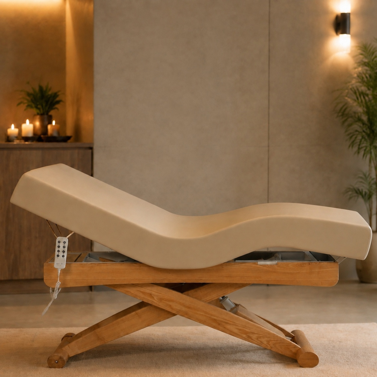 Luxusní SPA lehátko Starlet Deluxe SPA - světlá konstrukce