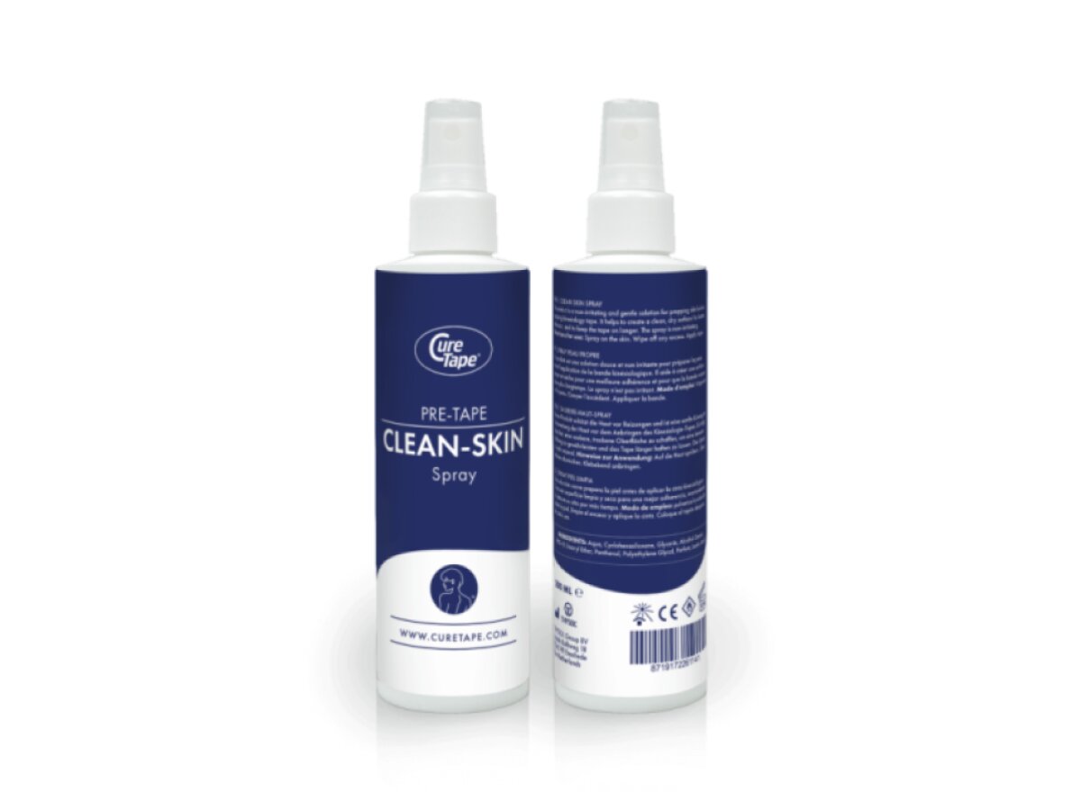 Cure Tape Clean Skin Pre-Taping Spray 200ml