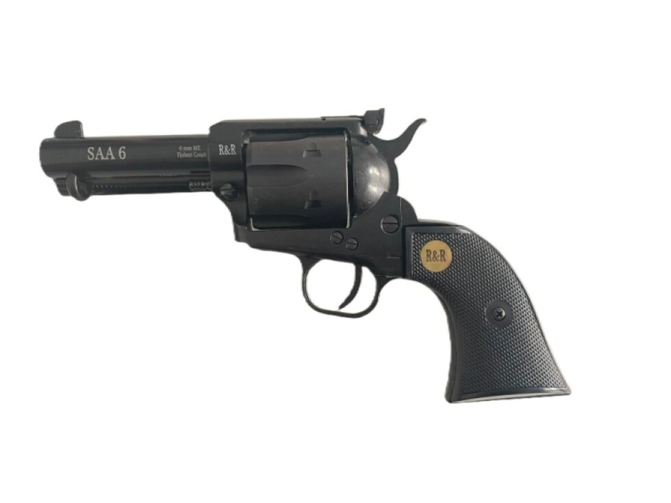 Flobertka Chiappa SAA 3" cal. 6mm ME plastové pažbičky černé