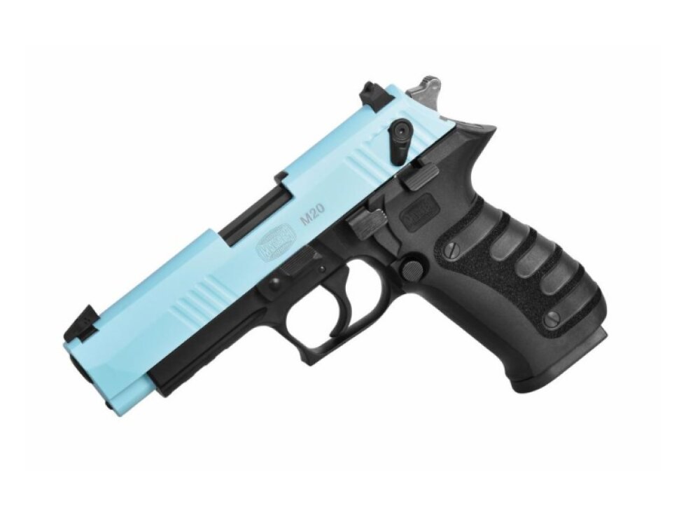 MAUSER M20 BLUE CERAKOTE, 4“, r. 22LR