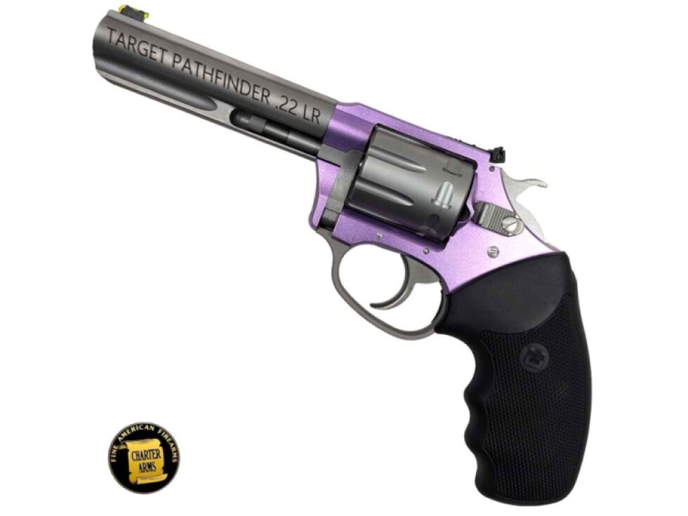 Charter Arms Target Pathfinder Lavender Lady, .22 LR, 8 nábojů, revolver