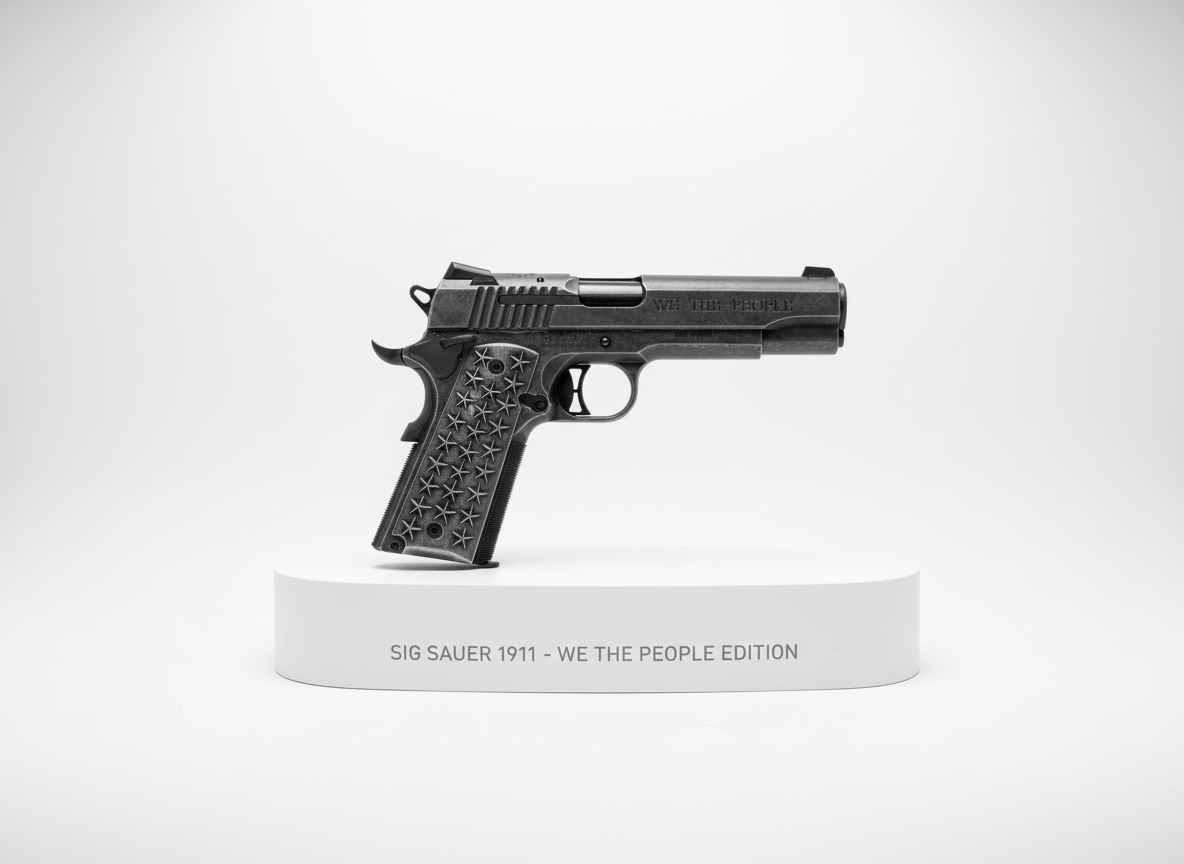 Vzduchová pistole Sig Sauer 1911 We The People cal. 4,5 mm