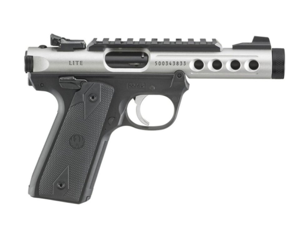 Ruger MKIV 22/45 Lite (stříbrná)