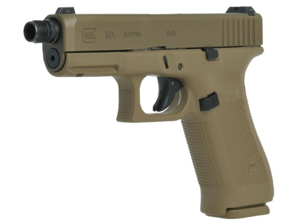 Glock 19X se závitem cal. 9mm Luger