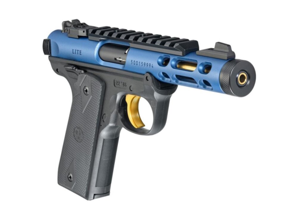 Ruger MKIV 22/45 Lite (modrá)