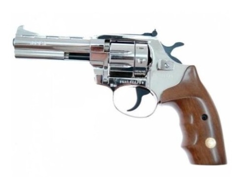 Flobertka Alfa 641 nikl, dřevo cal. 6mm ME-Flobert