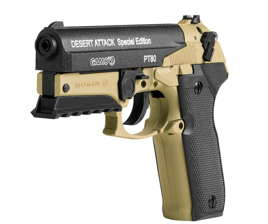 Vzduchová pistole Gamo PT-80 Desert Attack