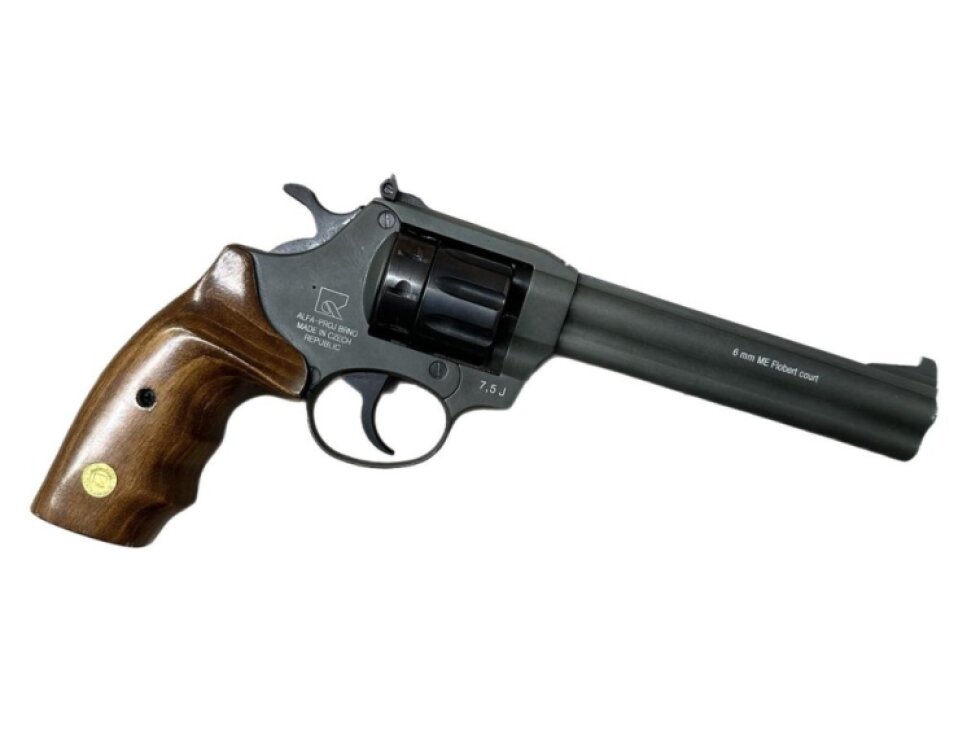 Flobertka Alfa 661 černý dřevo cal. 6mm Flobert - KATEGORIE D