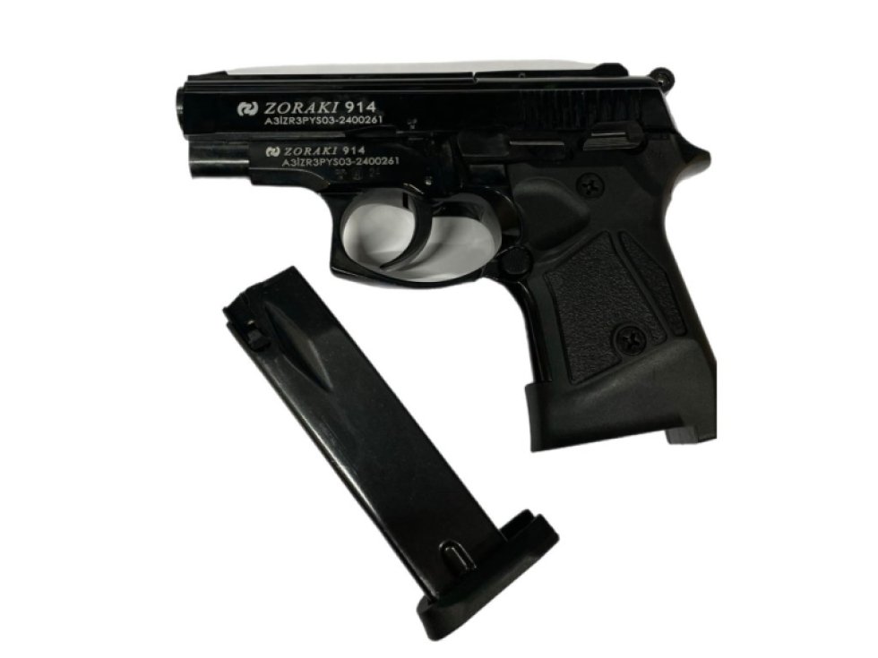 Plynová pistole Atak Zoraki 914 černá cal. 9mm
