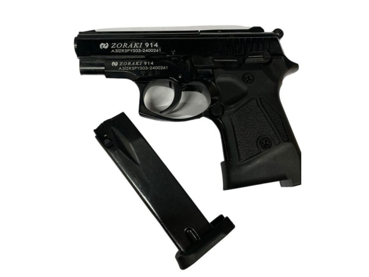Plynová pistole Atak Zoraki 914 černá cal. 9mm