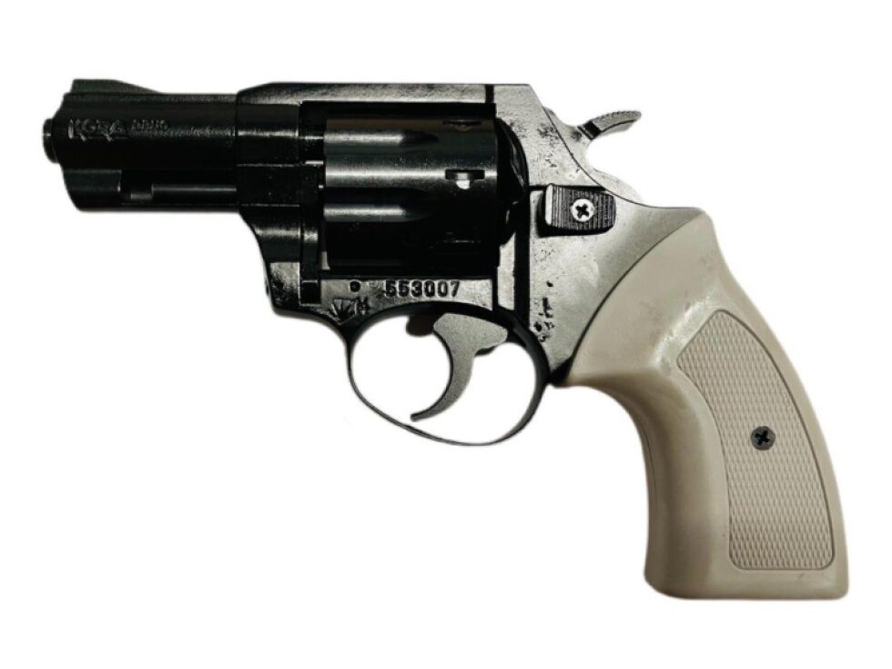 Flobertka Kora 2,5" cal. 4mm Flobert šedé pažbičky