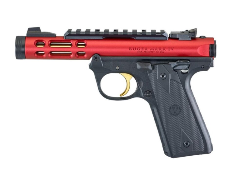 Ruger MKIV 22/45 Lite (červená)