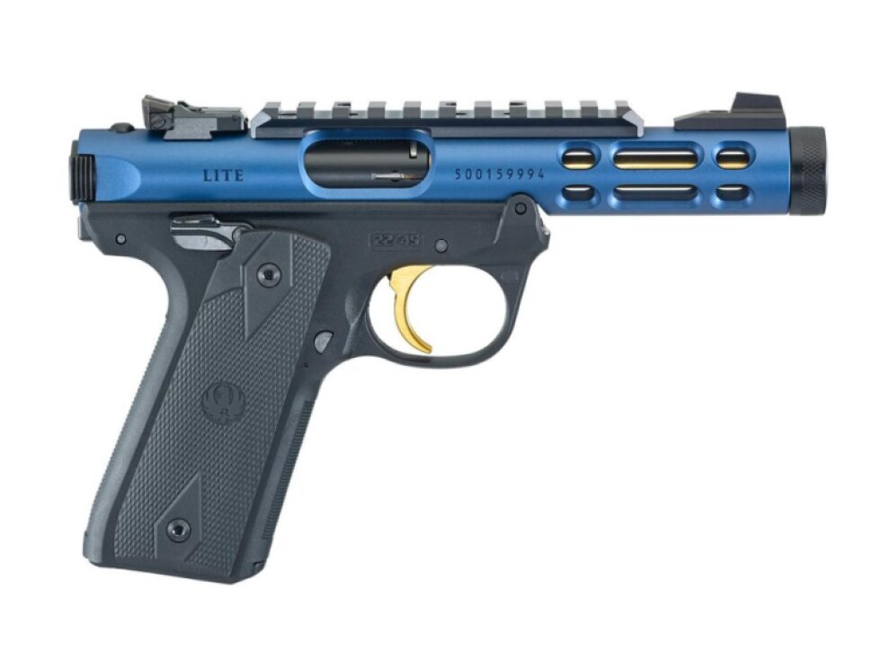 Ruger MKIV 22/45 Lite (modrá)