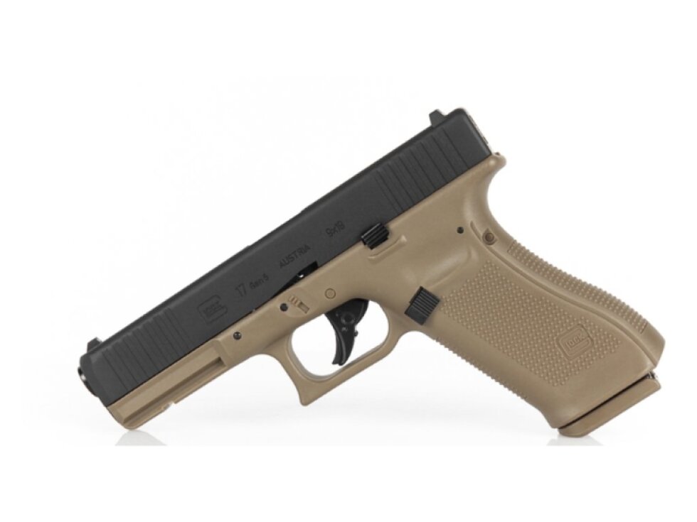 Vzduchová pistole Glock 17 Gen5 BlowBack Coyote