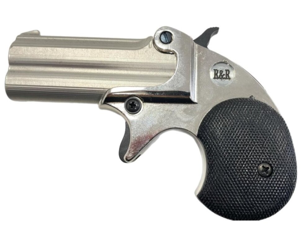Flobertka Derringer D9, cal. 9mm FL, nikl