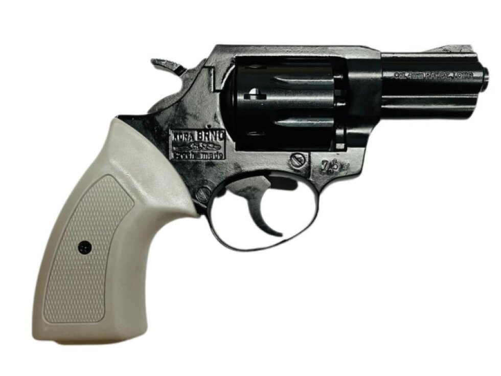 Flobertka Kora 2,5" cal. 4mm Flobert šedé pažbičky