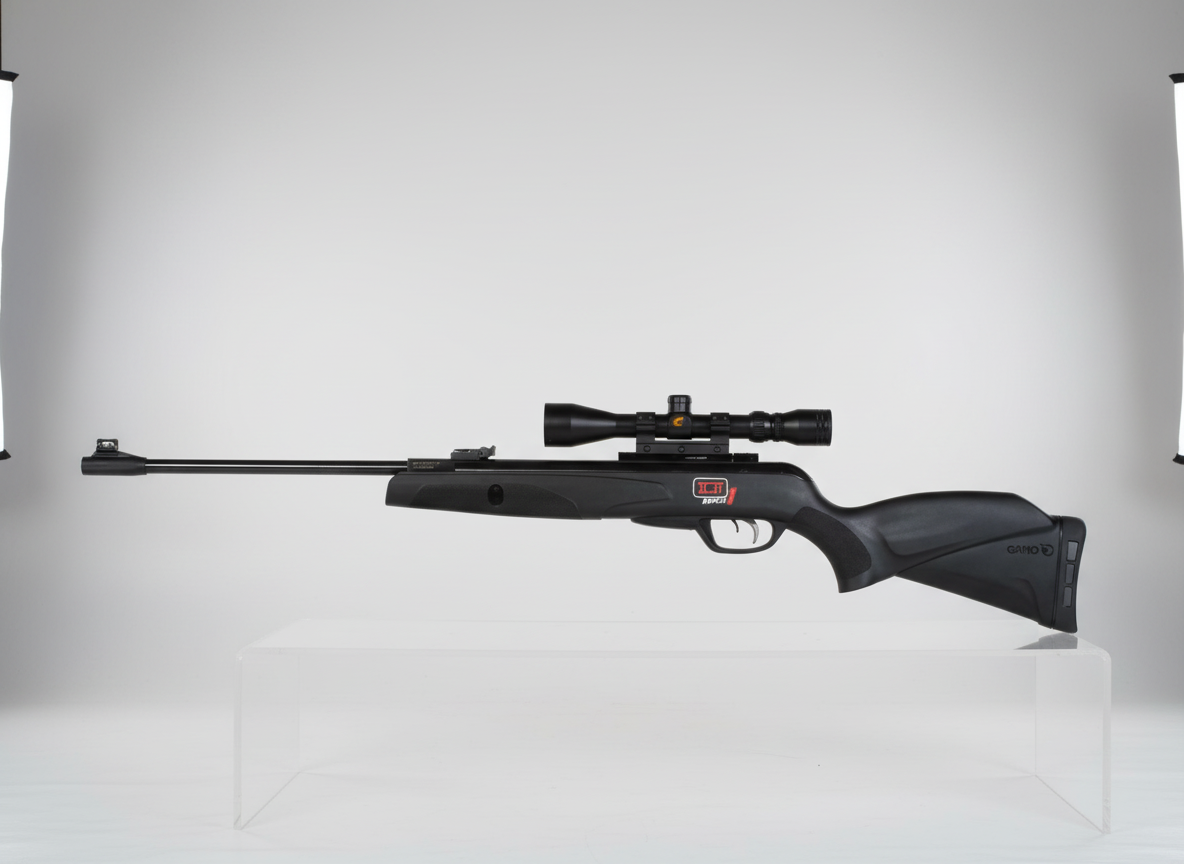 Vzduchovka Gamo Black Knight IGT cal. 6,35mm - NEOMEZENÝ VÝKON 29J