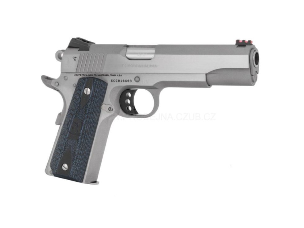 Pistole samonabíjecí Pistole COLT Competition Stainless 5" cal. 45 Auto