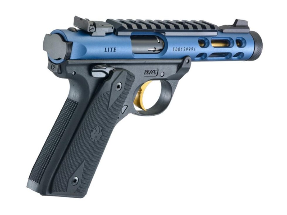 Ruger MKIV 22/45 Lite (modrá)