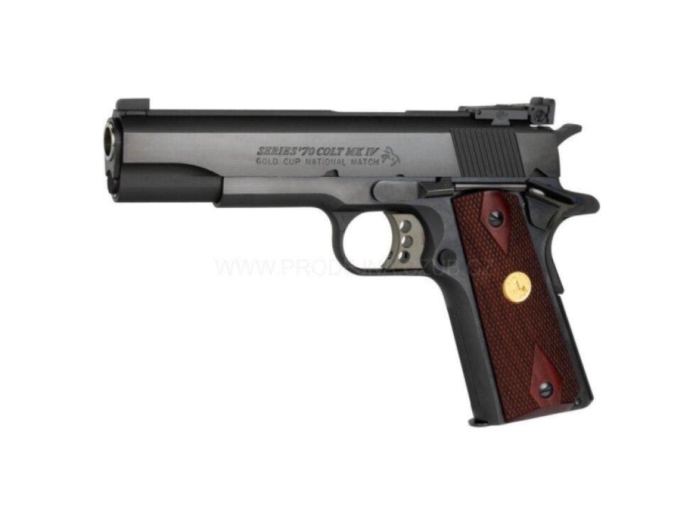 Pistole samonabíjecí COLT Gold Cup National Match Blued 5" ráže .45 ACP
