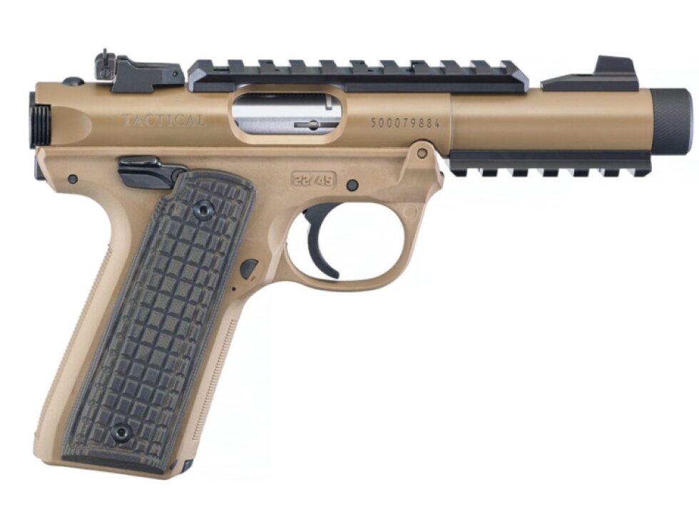Ruger MKIV 22/45 Tactical (písková)