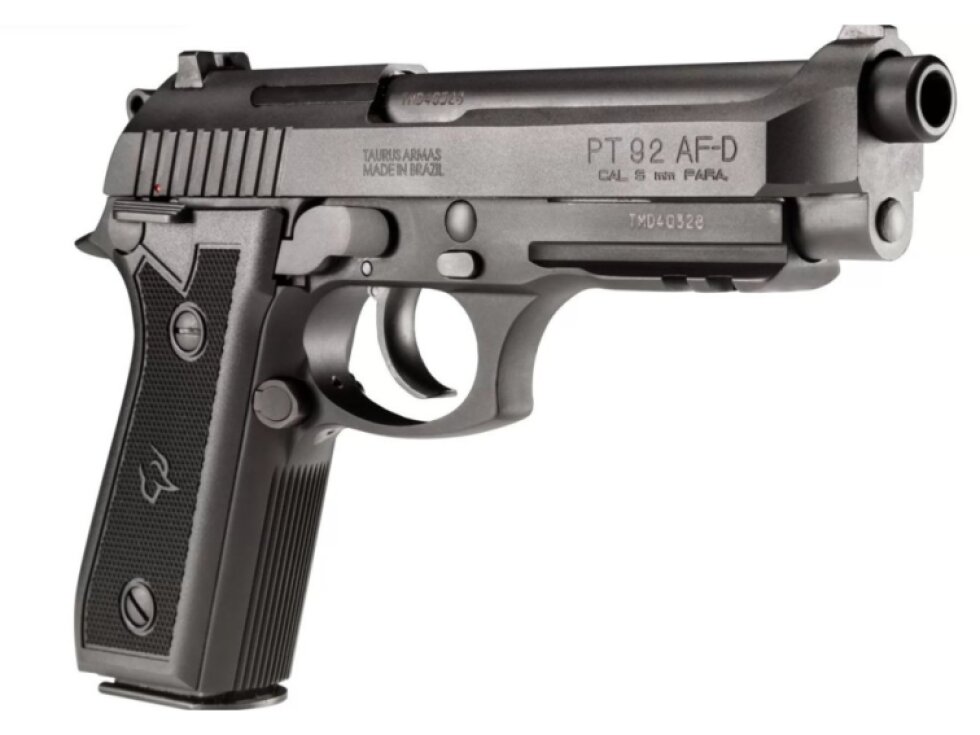 Pistole sam. Taurus, Model: PT-92AF, Ráže: 9mm Luger - černý Tenox