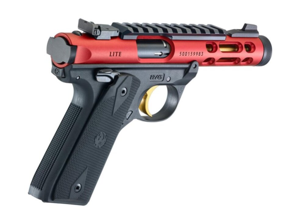 Ruger MKIV 22/45 Lite (červená)