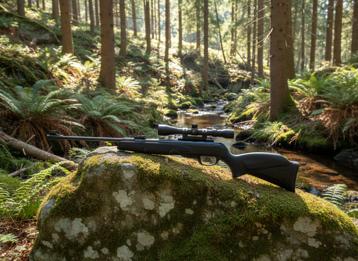 Vzduchovka Gamo Black Knight IGT cal. 6,35mm - NEOMEZENÝ VÝKON 29J