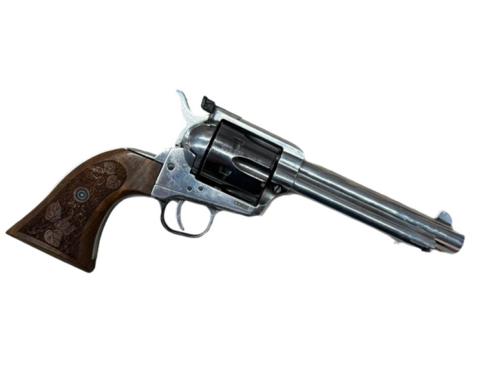 Flobertka Chiappa SAA 9 5,5" nikl / dřevo cal. 9mm Flobert