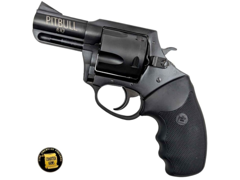 Charter Arms Pitbull 2,5" černý, 45 Auto, 5 nábojů, revolver