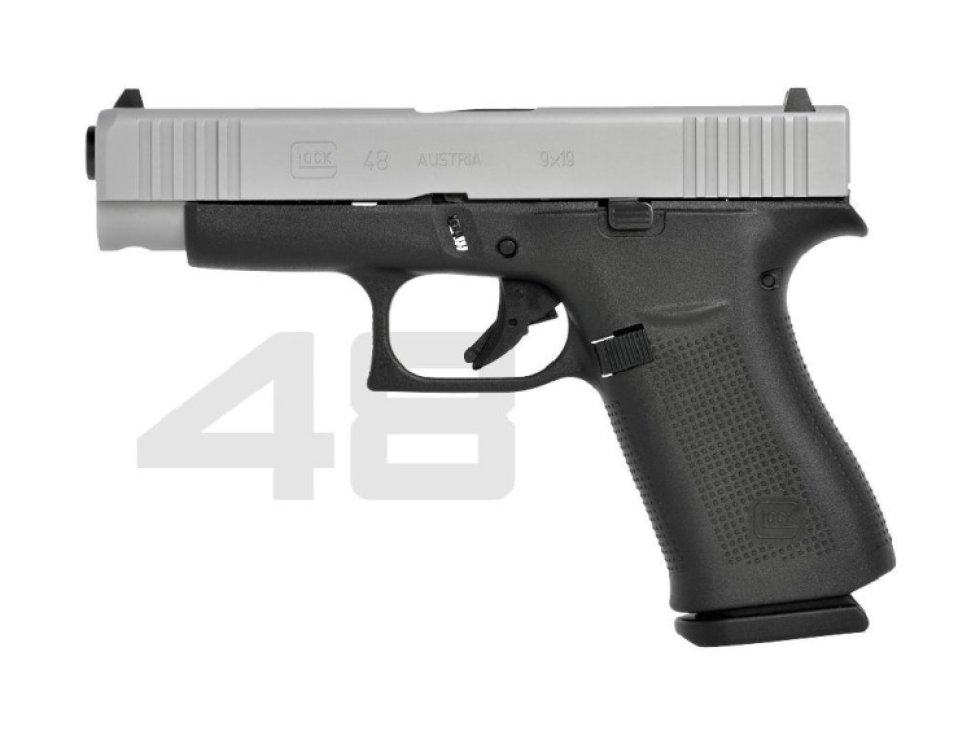 Glock 48 Silver Slide cal. 9mm Luger