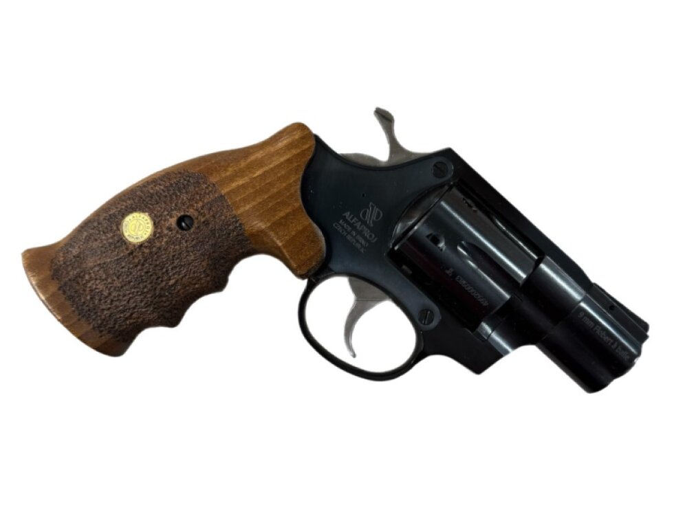 Revolver flobert ALFA 9920 2" cal. 9mm Flobert černý,dřevo
