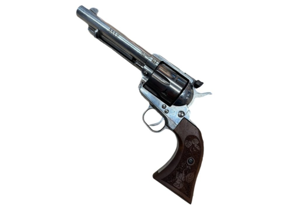 Flobertka Chiappa SAA 9 5,5" nikl / dřevo cal. 9mm Flobert