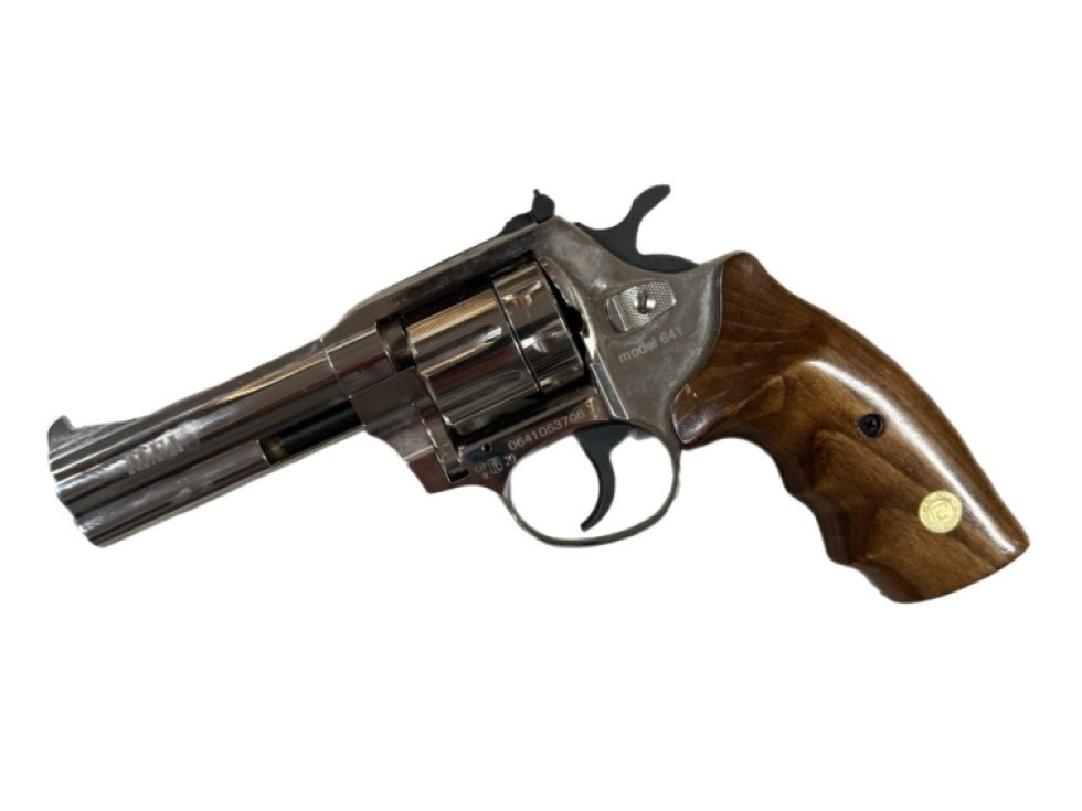 Flobertka Alfa 641 nikl dřevo cal. 6mm Flobert - KATEGORIE D