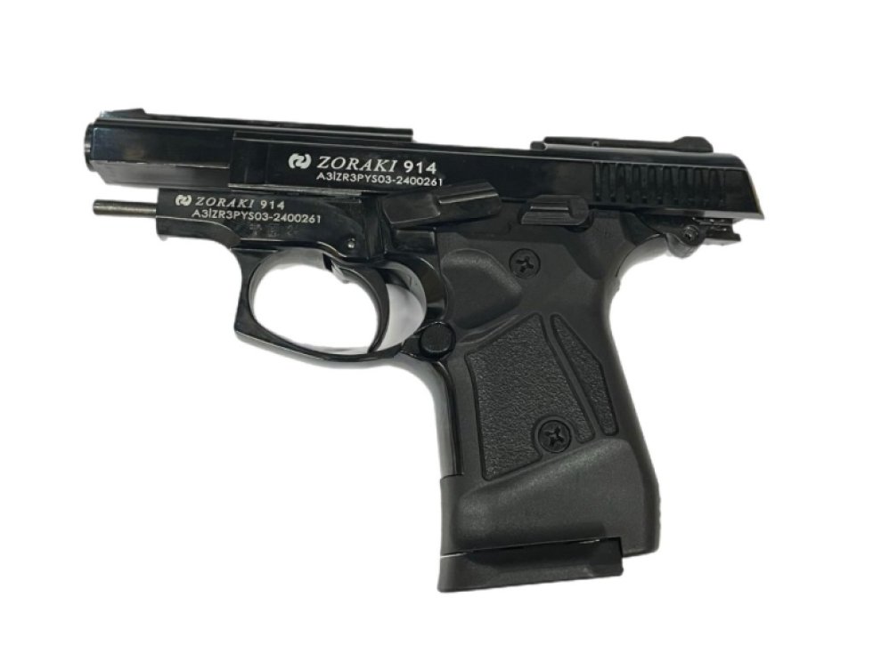 Plynová pistole Atak Zoraki 914 černá cal. 9mm