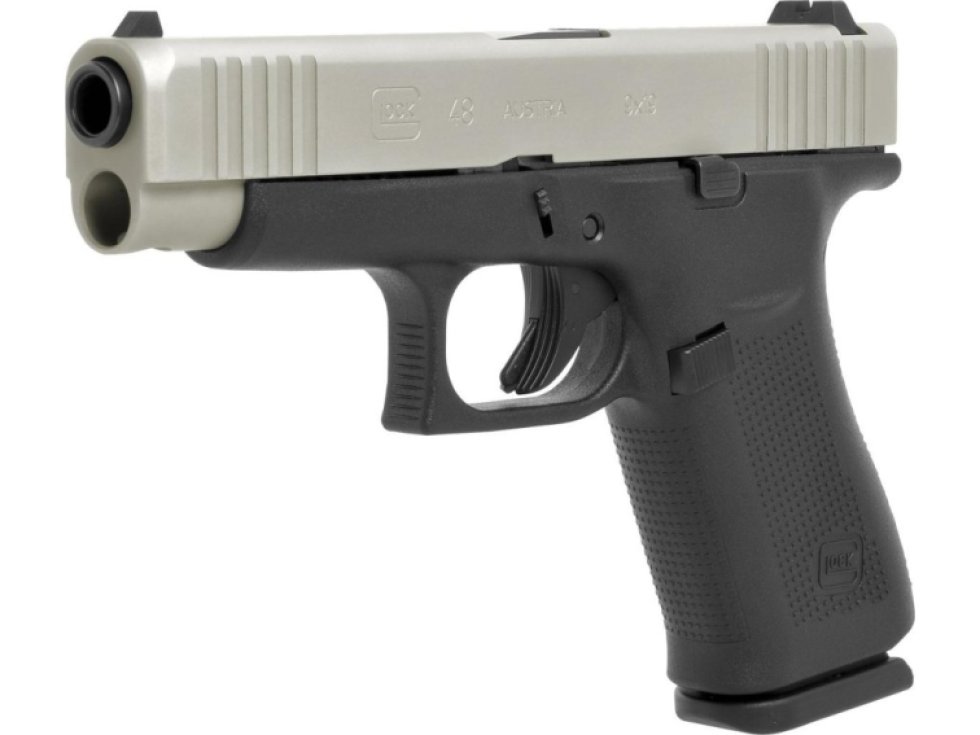 Glock 48 Silver Slide cal. 9mm Luger