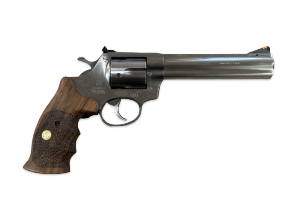 Revolver flobert ALFA 9961 6" cal. 9mm Flobert nikl,dřevo